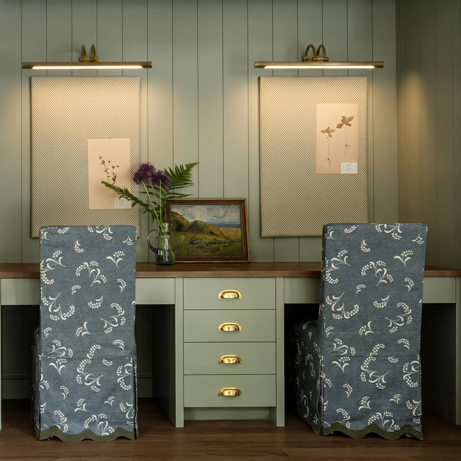 Alton Wall Light in brass for Hallway by AUVIELIGHT