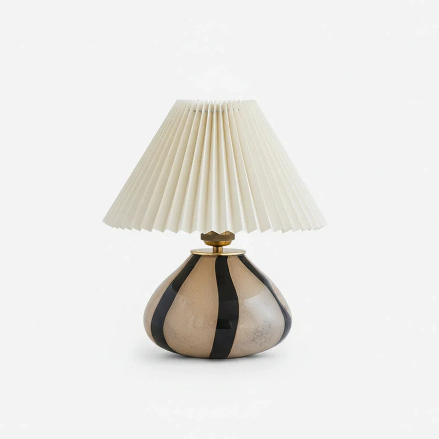 Pleated Cavolo Table Lamp for Living Room by AUVIELIGHT