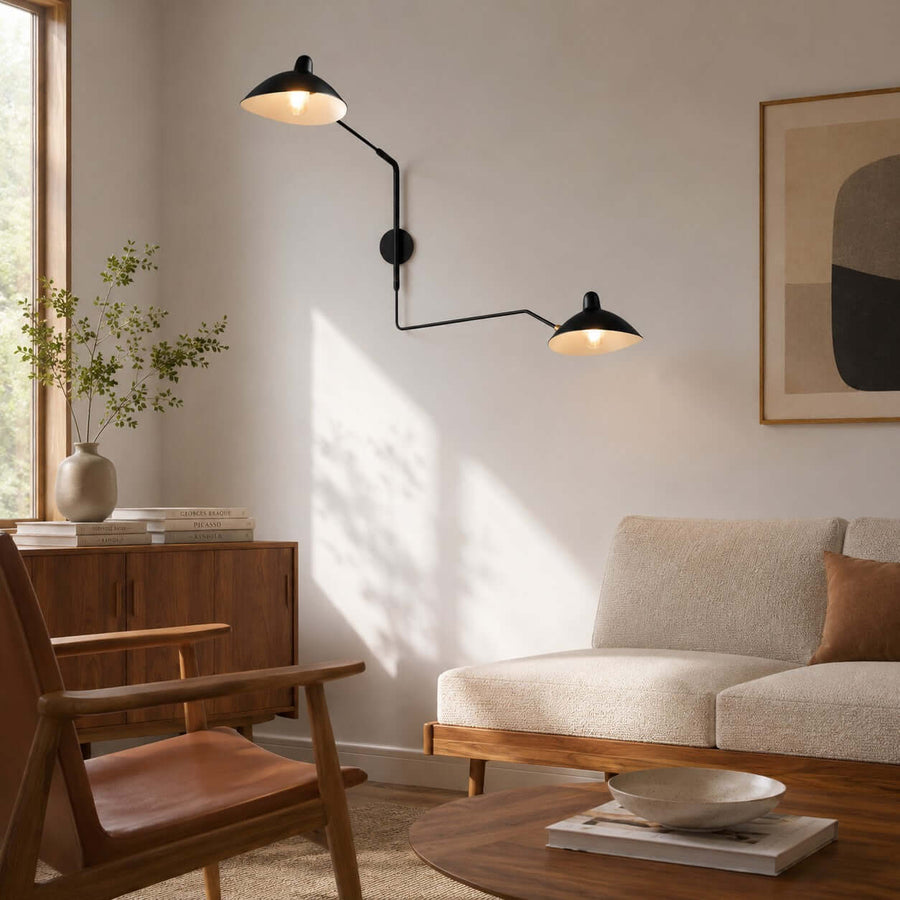 Serge Mouille Wall Sconce for Hallway by AUVIELIGHT