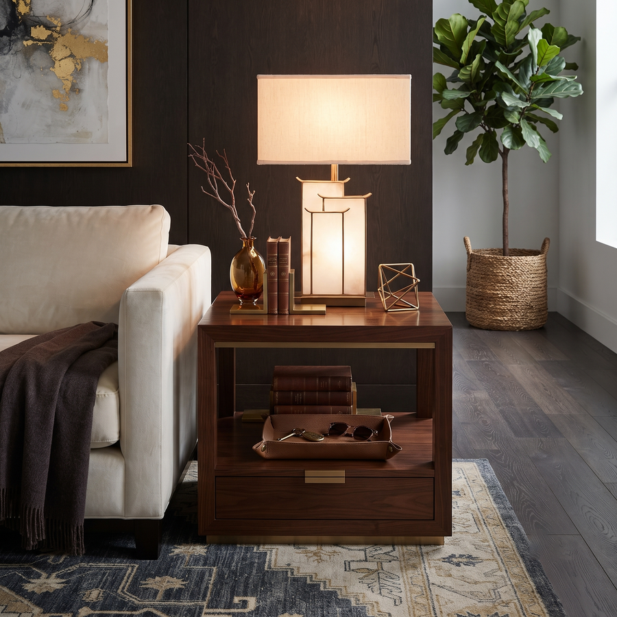 Zen Horizon Table Lamp for Living Room by AUVIELIGHT