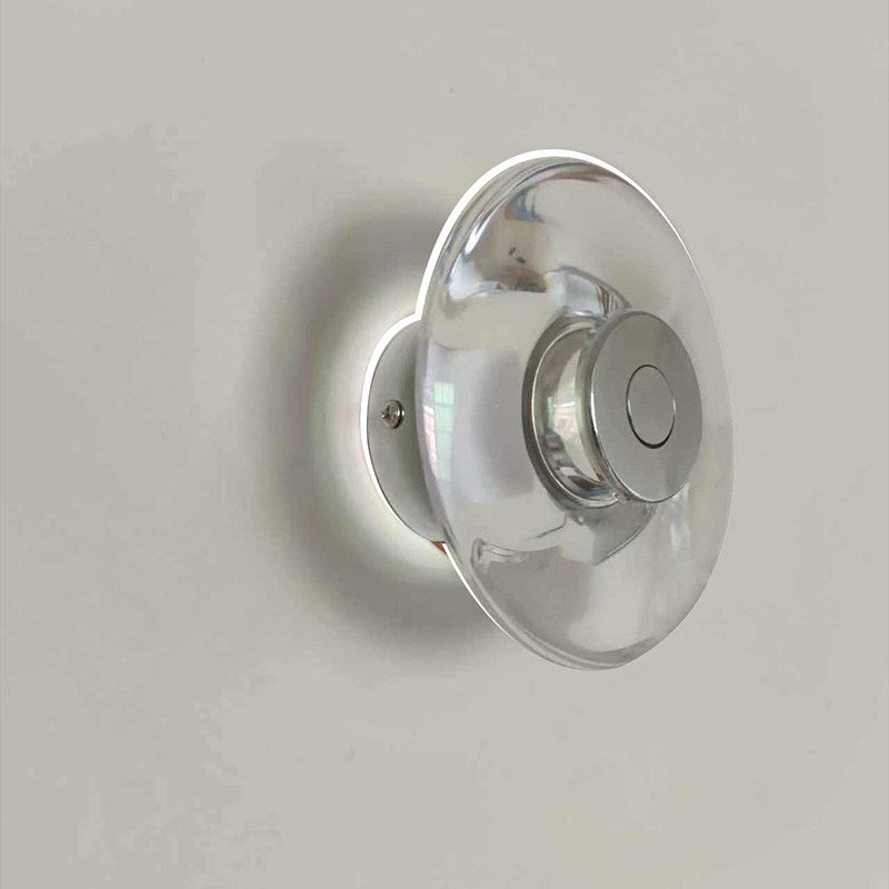 Disc Wall Sconce in crystal for Hallway by AUVIELIGHT