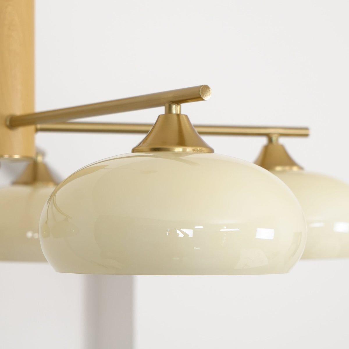 Elliptical Persimmon Chandelier for Dining Room by AUVIELIGHT