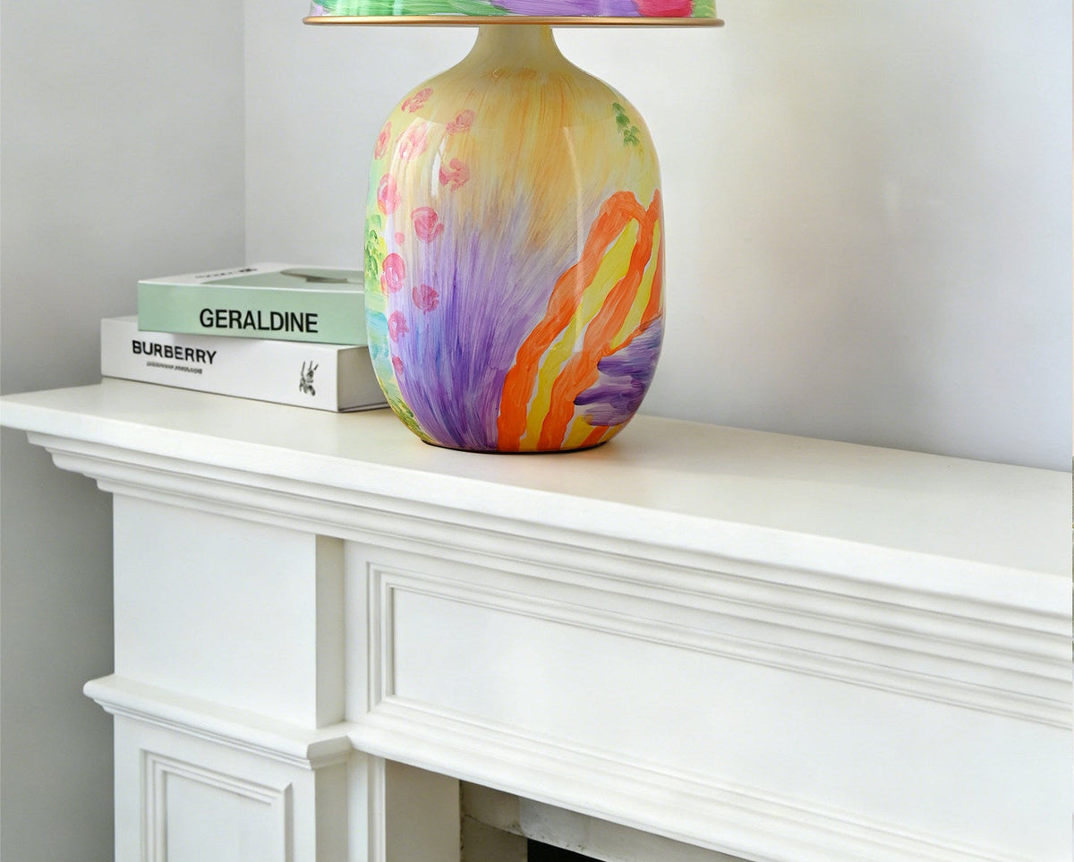 Palette Table Lamp in ceramic for Living Room by AUVIELIGHT