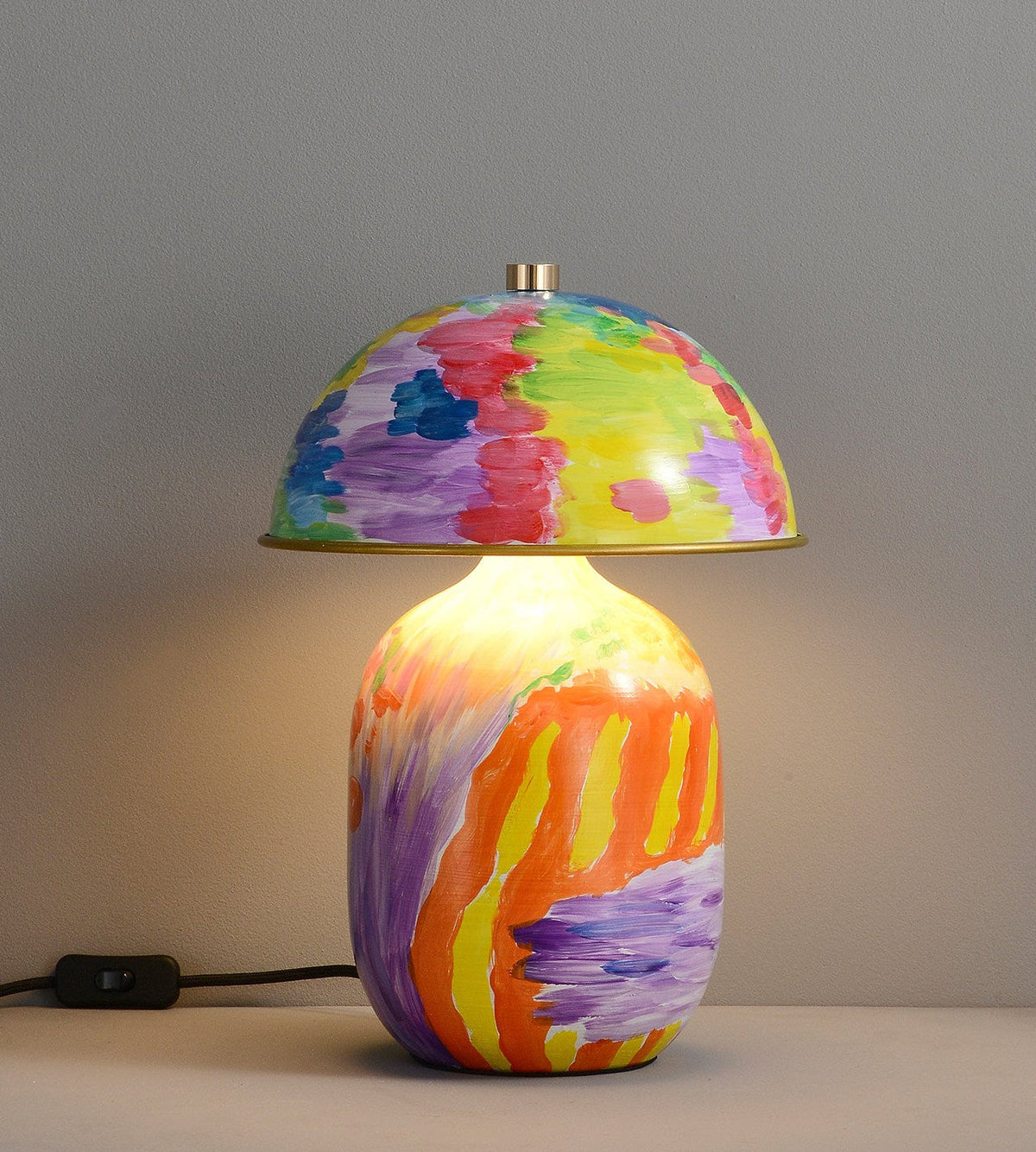 Palette Table Lamp in ceramic for Living Room by AUVIELIGHT