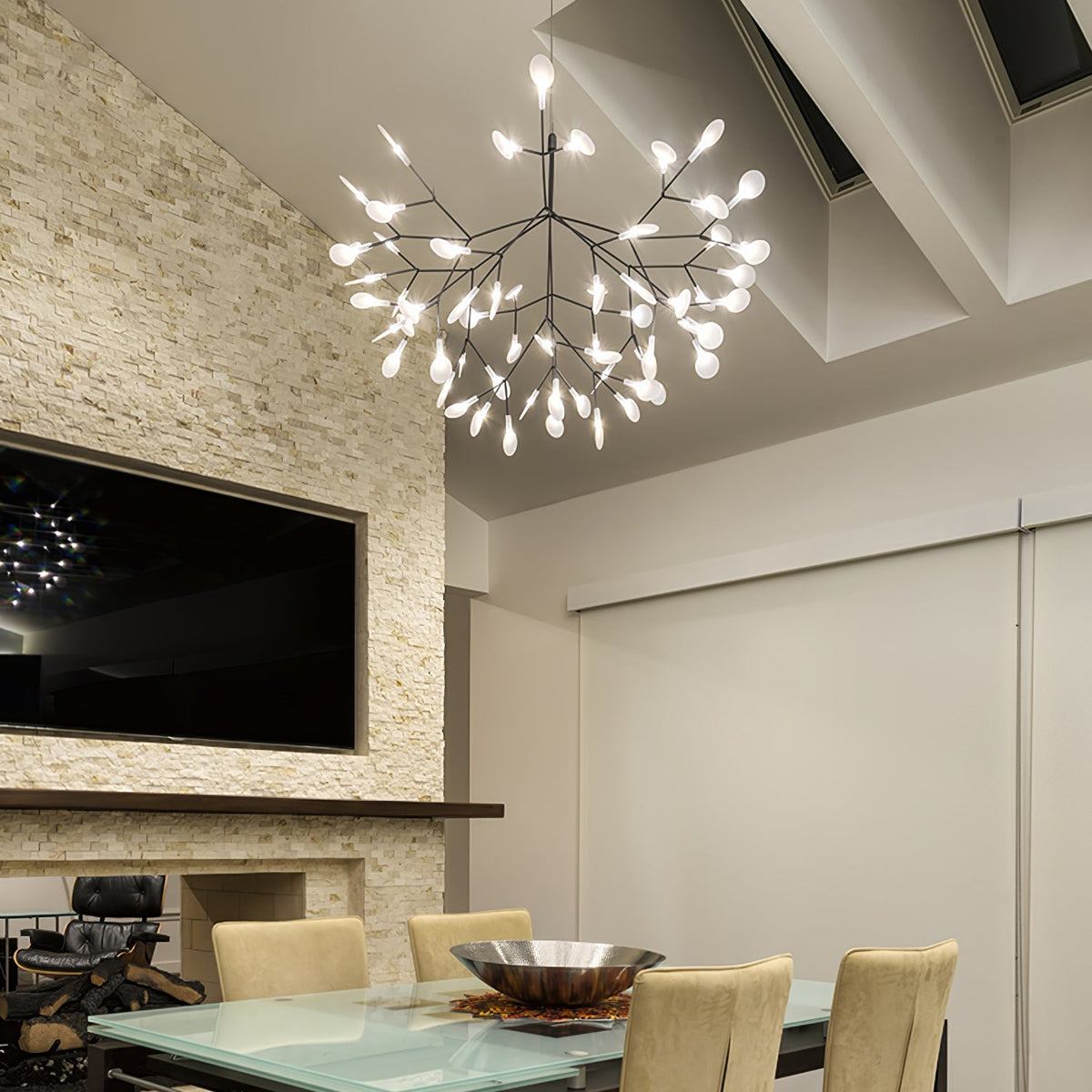 Lyra Branching Chandelier for Dining Room by AUVIELIGHT