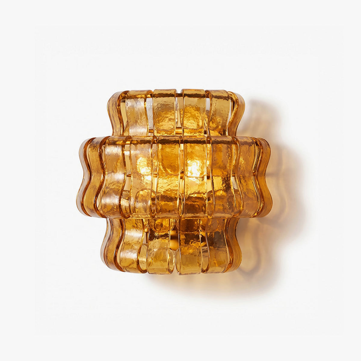 Ribbon Wall Sconce in glass for Hallway by AUVIELIGHT