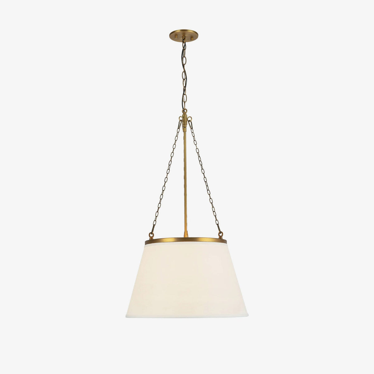 Callista Fabric Tapered Pendant Light for Kitchen Island by AUVIELIGHT
