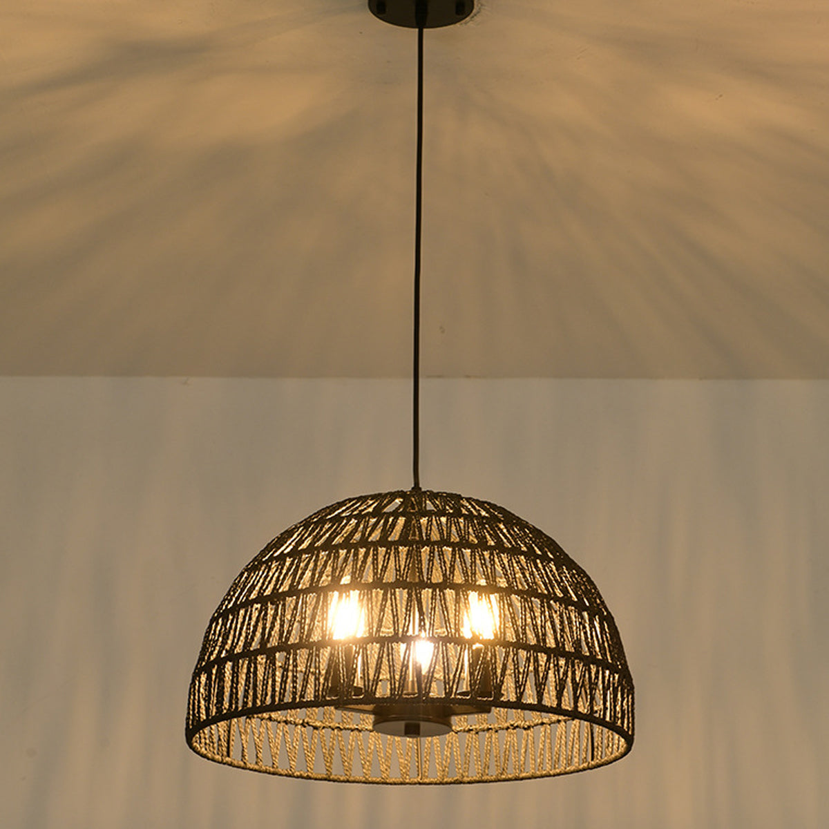 Aero Mesh Pendant Light in iron for Kitchen Island by AUVIELIGHT