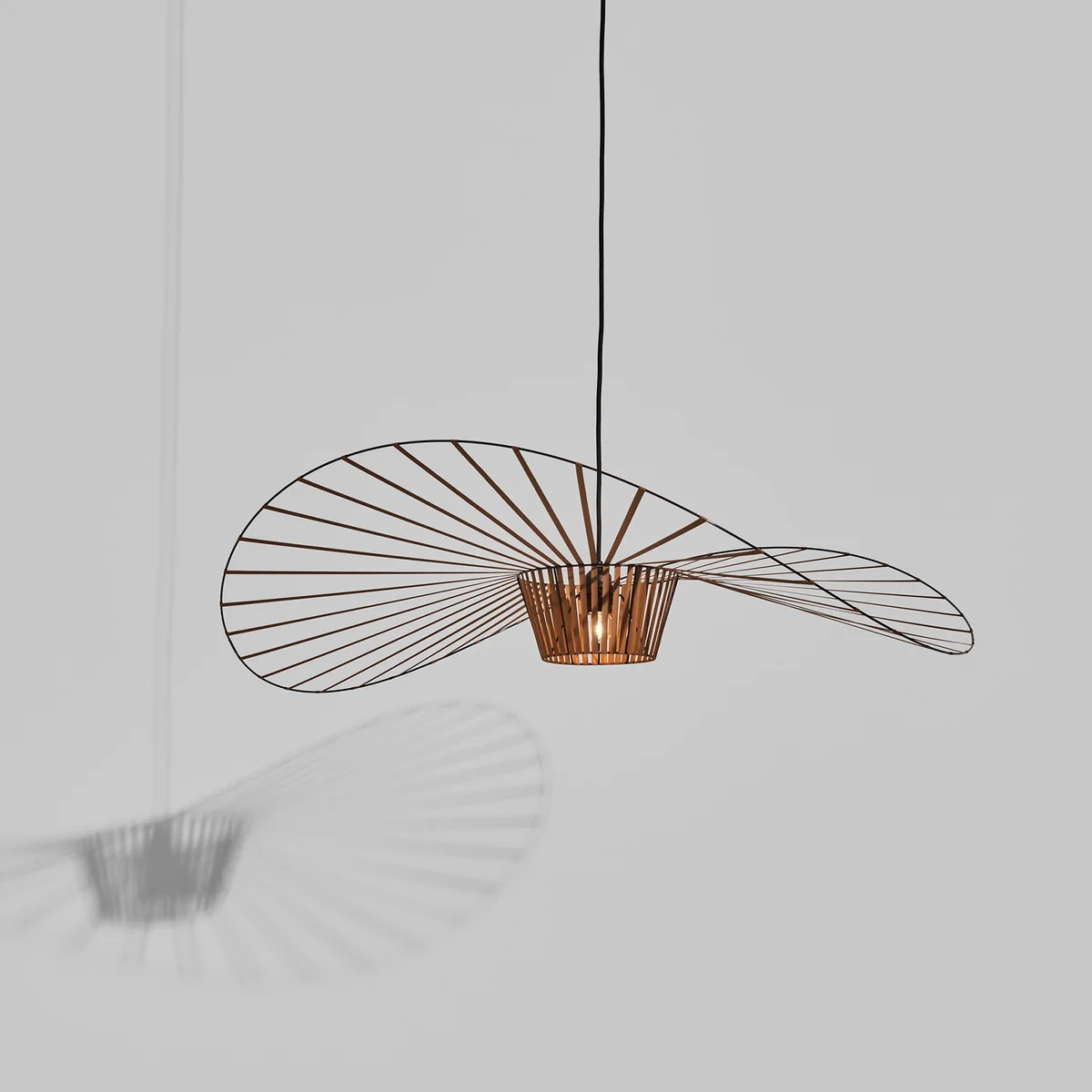 Vertigo Fiberglass Pendant Light in glass for Kitchen Island by AUVIELIGHT