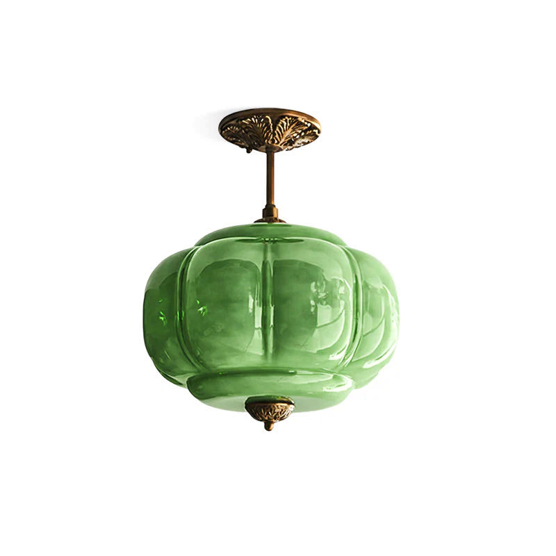 Vintage Ceiling Light in glass for Living Room by AUVIELIGHT