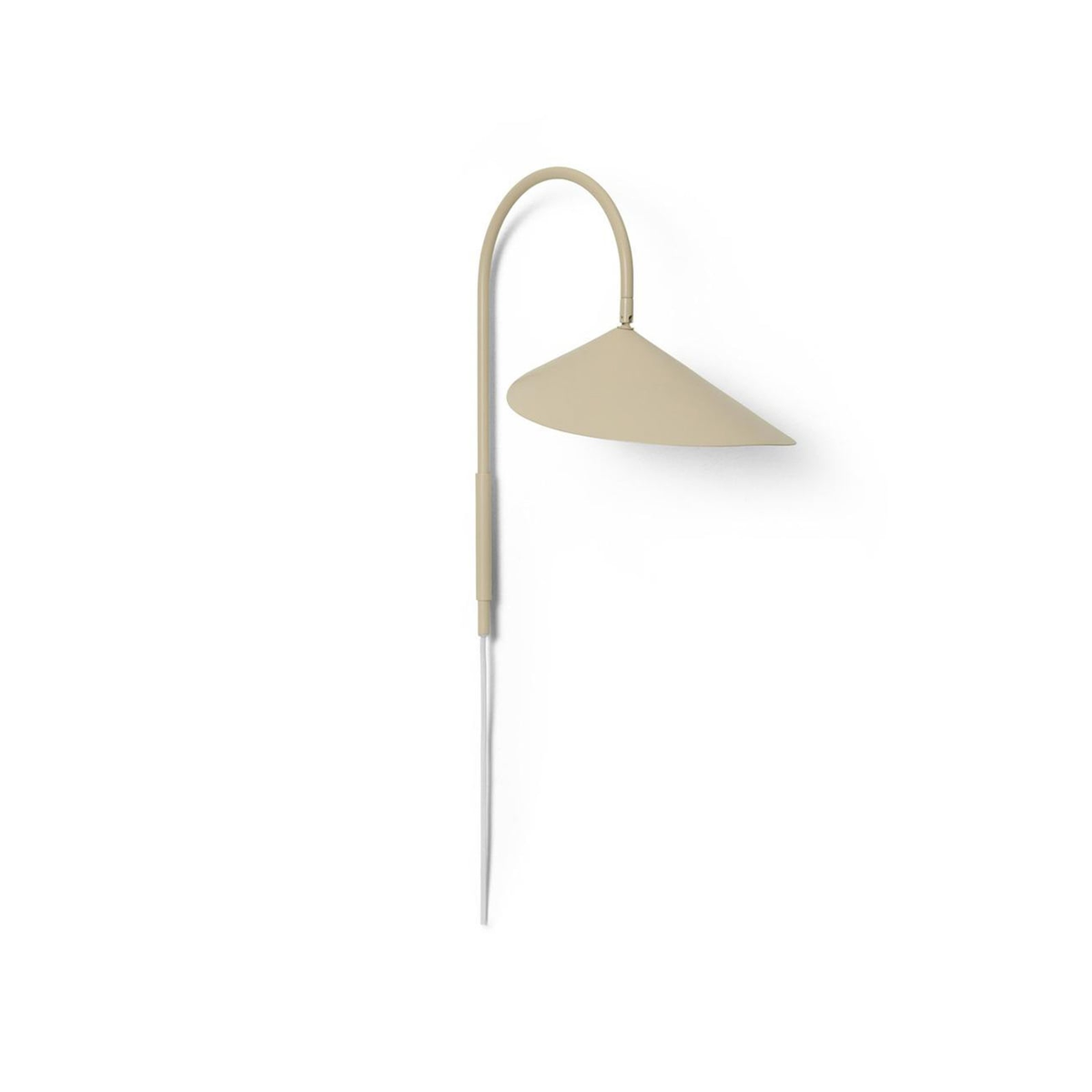 Arum Wall Sconce for Hallway by AUVIELIGHT, L 25.5cm x W 44cm x H 47cm / L 10" x W 17.3" x H 18.5" / Beige / AU plug and 3 other sizes