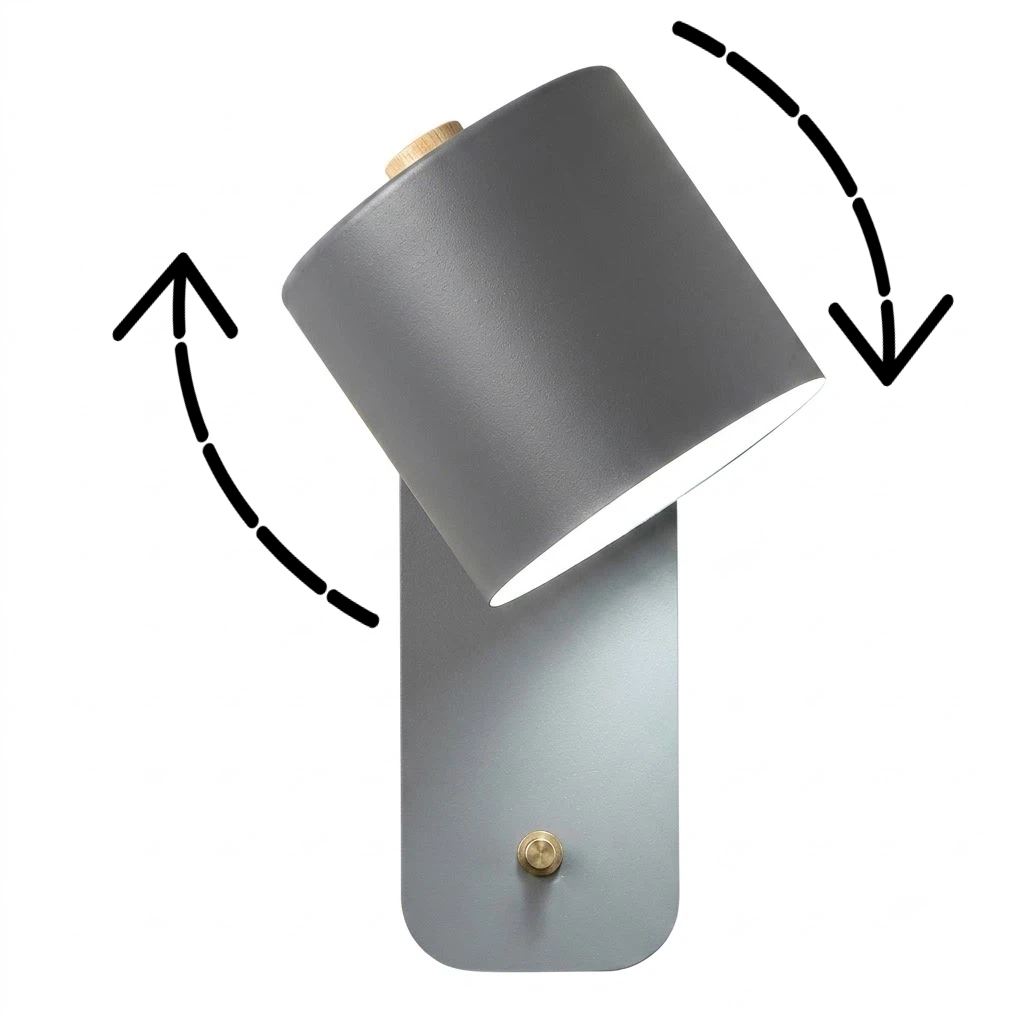 Minimalist Wall Sconce in metal for Hallway by AUVIELIGHT