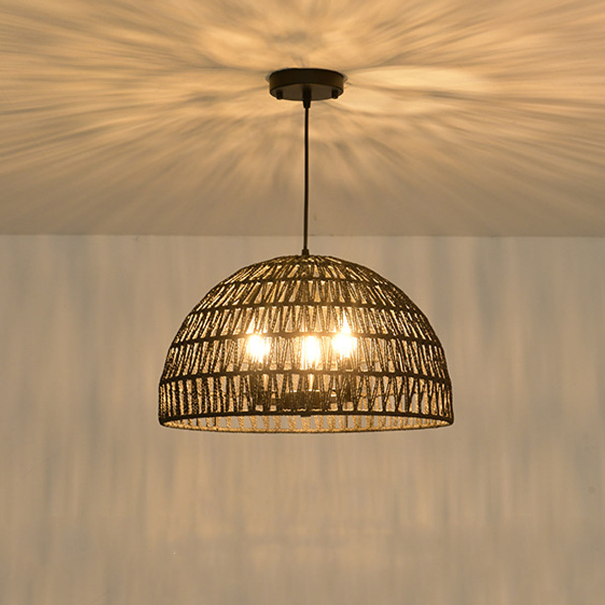 Aero Mesh Pendant Light in iron for Kitchen Island by AUVIELIGHT