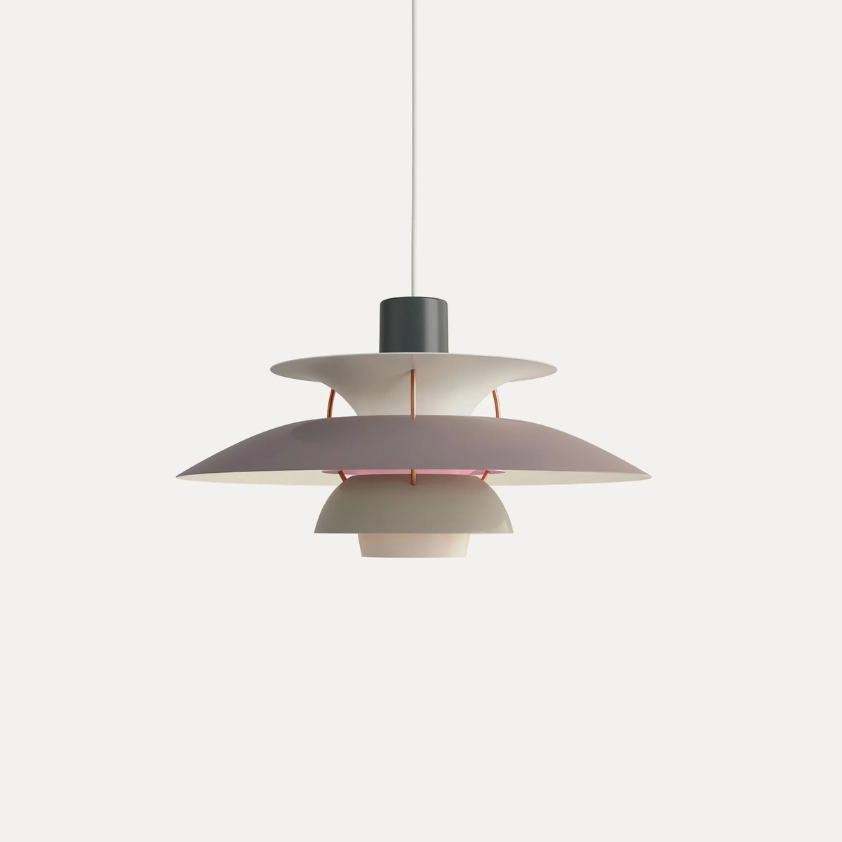 PH Pendant Light for Kitchen Island by AUVIELIGHT, Dia 40cm x H 23cm / ∅ 15.7″ x H 9.1″ / Gradient Gray and 1 other sizes