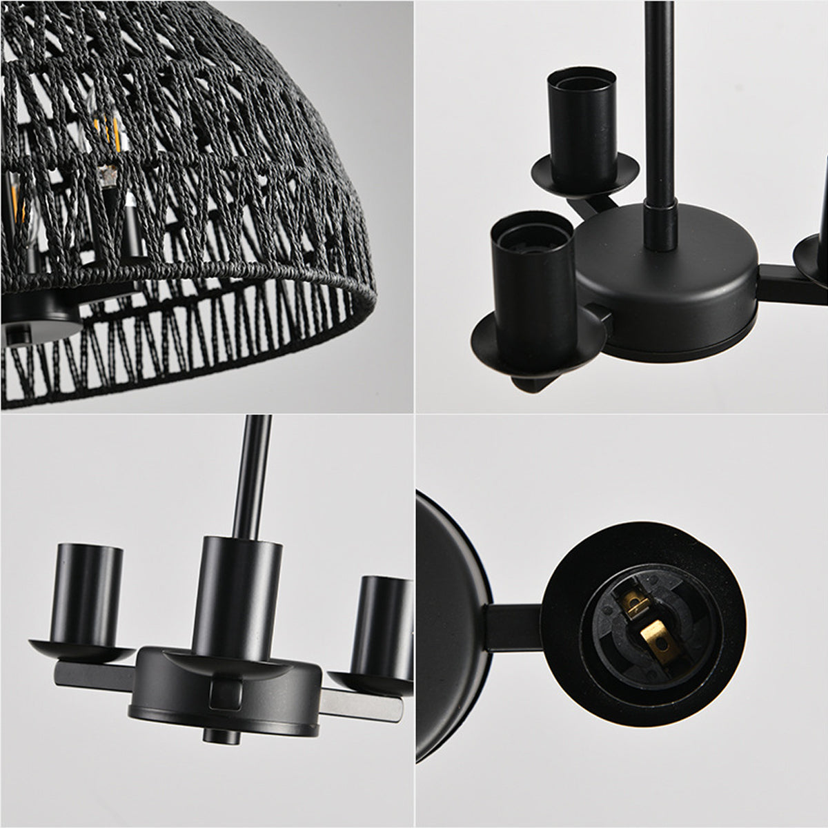 Aero Mesh Pendant Light in iron for Kitchen Island by AUVIELIGHT