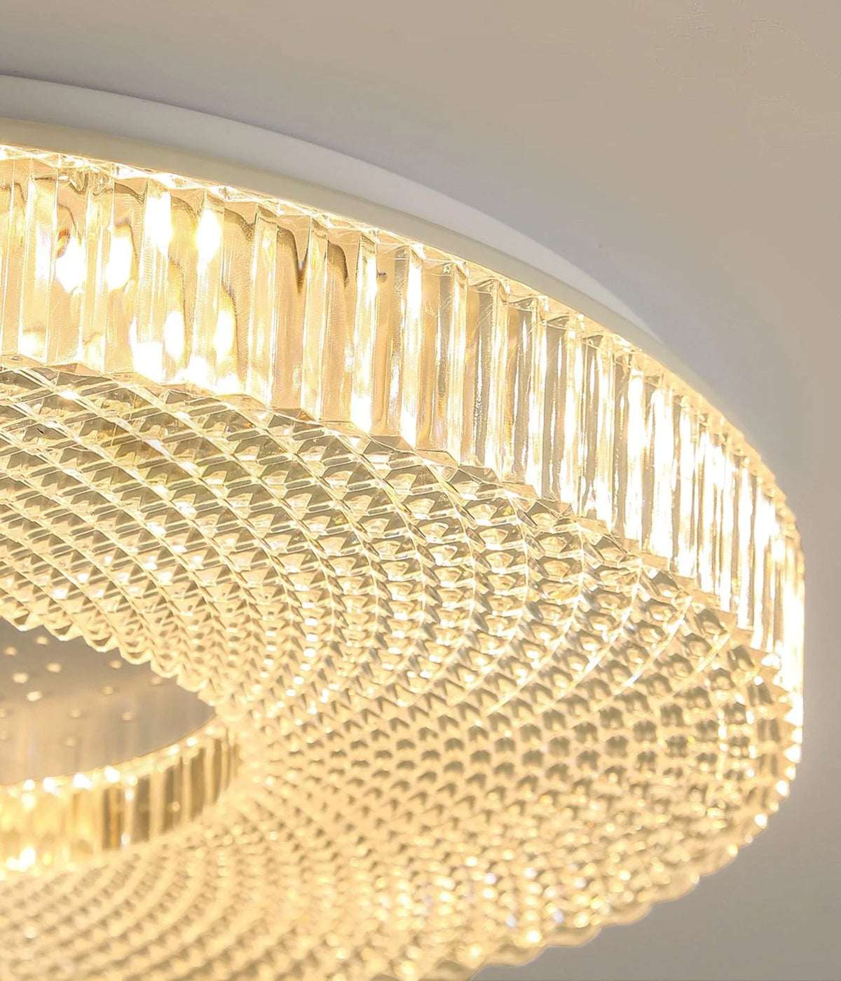 Modern Flush Mount in acrylic for Low Ceilings by AUVIELIGHT