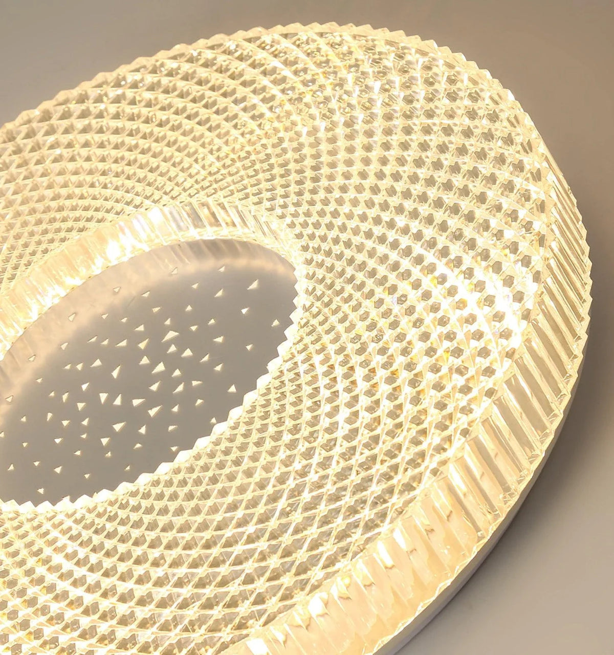 Modern Flush Mount in acrylic for Low Ceilings by AUVIELIGHT