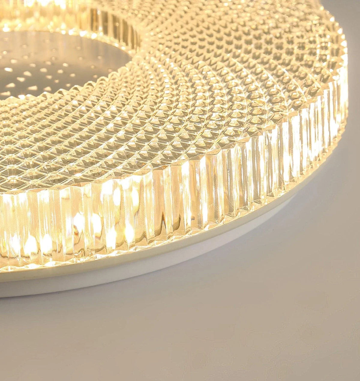 Modern Flush Mount in acrylic for Low Ceilings by AUVIELIGHT