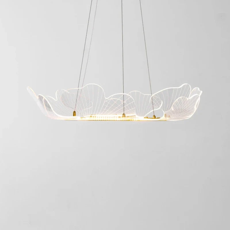 Ring Chandelier in acrylic for Dining Room by AUVIELIGHT