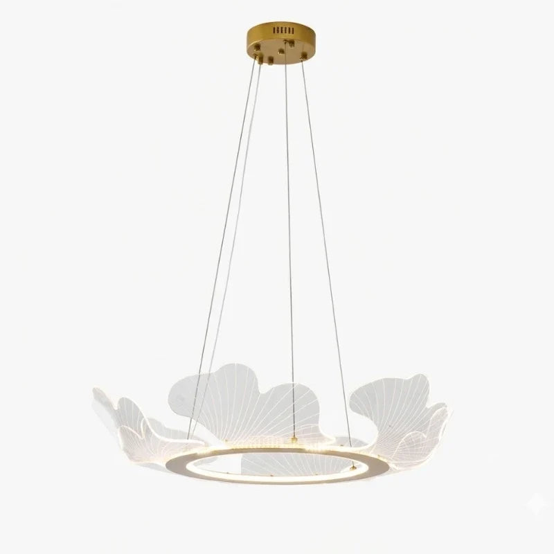 Ring Chandelier in acrylic for Dining Room by AUVIELIGHT