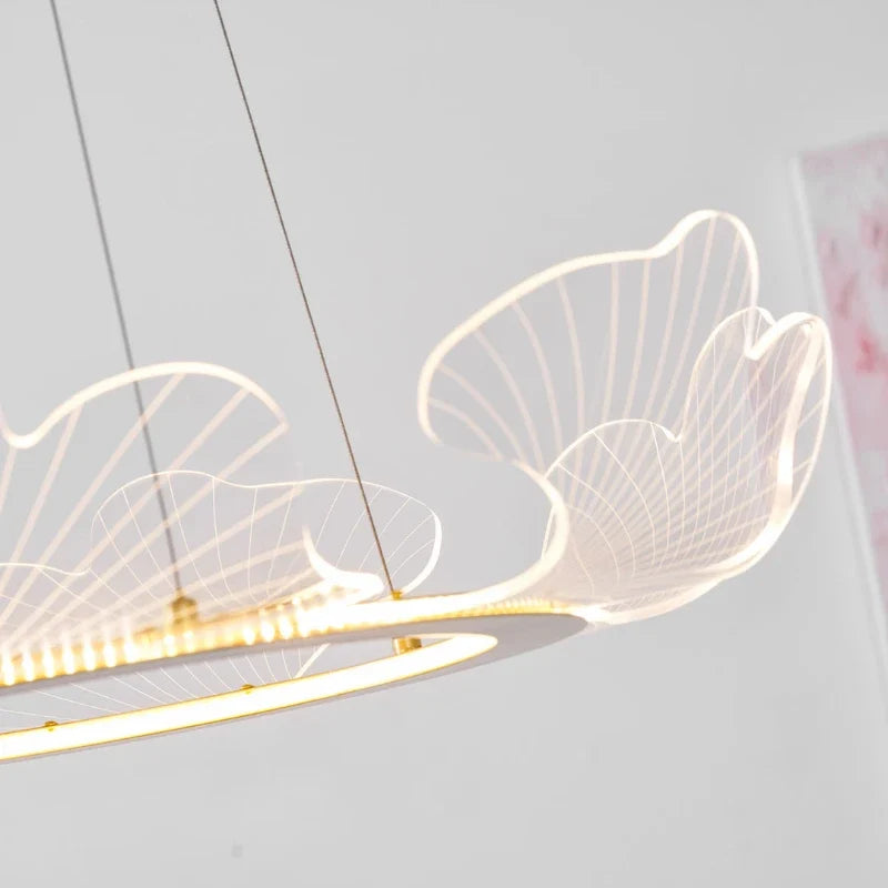Ring Chandelier in acrylic for Dining Room by AUVIELIGHT