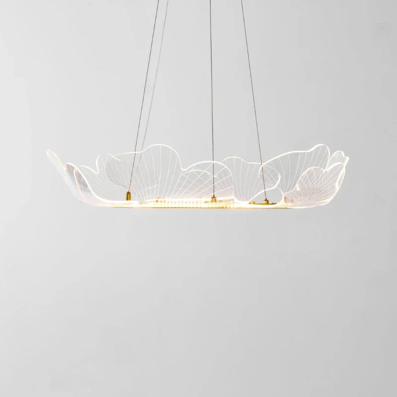 Ring Chandelier in acrylic for Dining Room by AUVIELIGHT