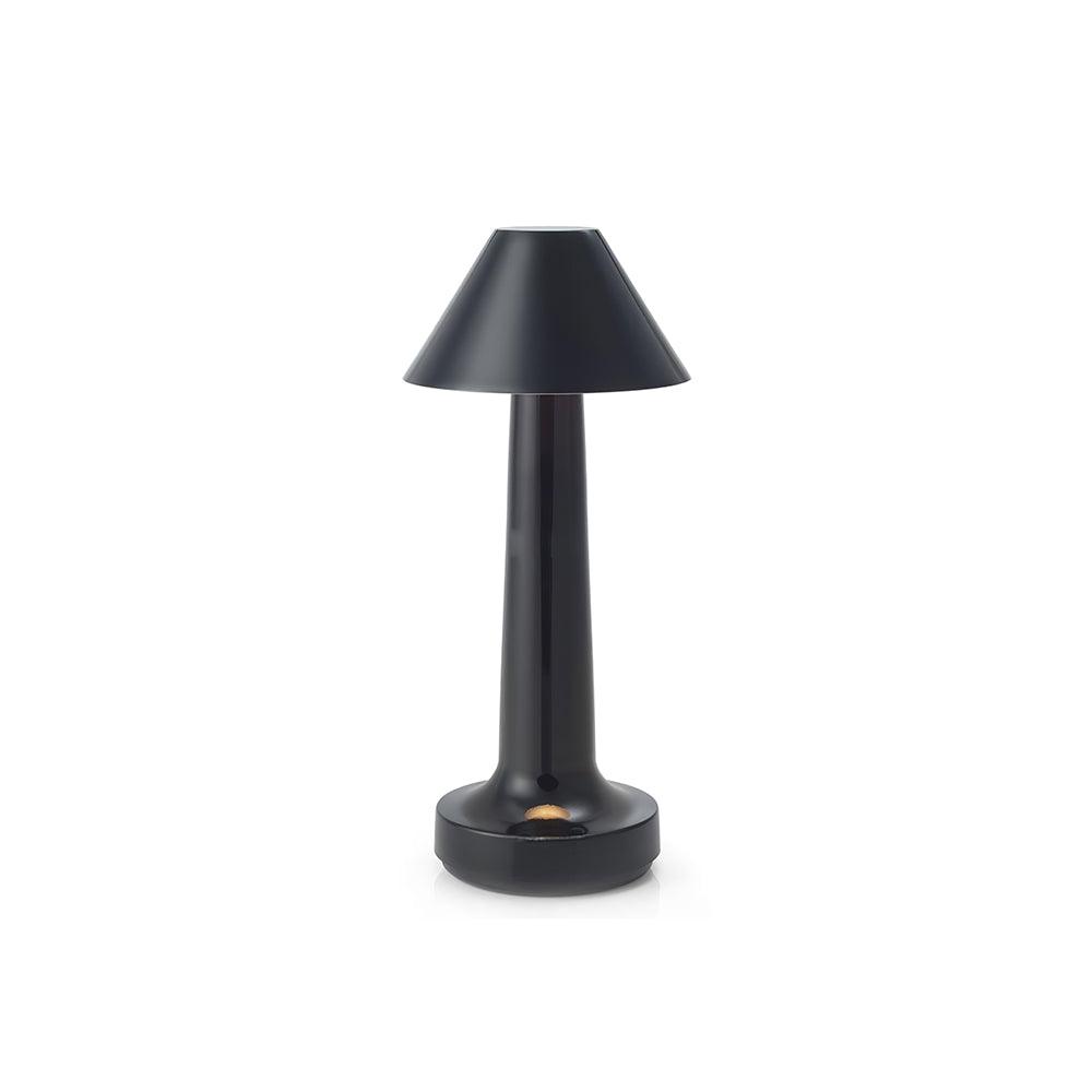 Aelia Table Lamp for Living Room by AUVIELIGHT, Dia 8cm x H 22cm / ∅ 3.1″ x H 8.7″ / Silver / Touch Switch