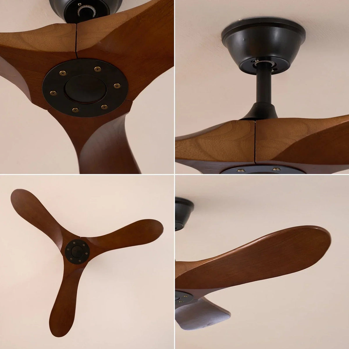 Aero Breeze Ceiling Fan Light for Living Room by AUVIELIGHT