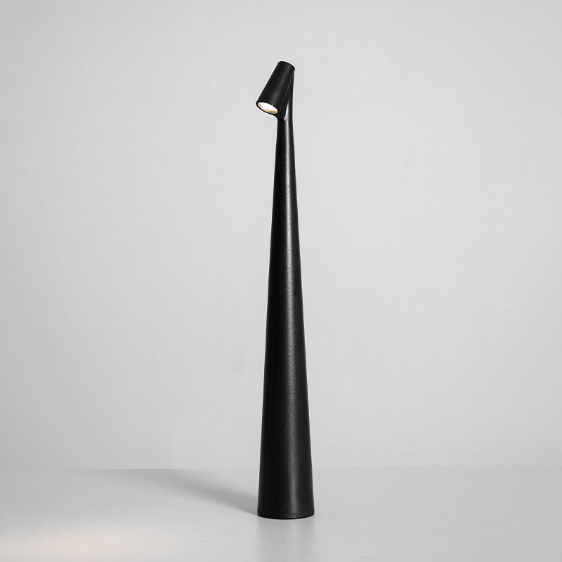 Africa Table Lamp for Living Room by AUVIELIGHT, ∅ 2″ x H 17.7″ / Dia 5 cm x H 45 cm / Black / Touch Switch