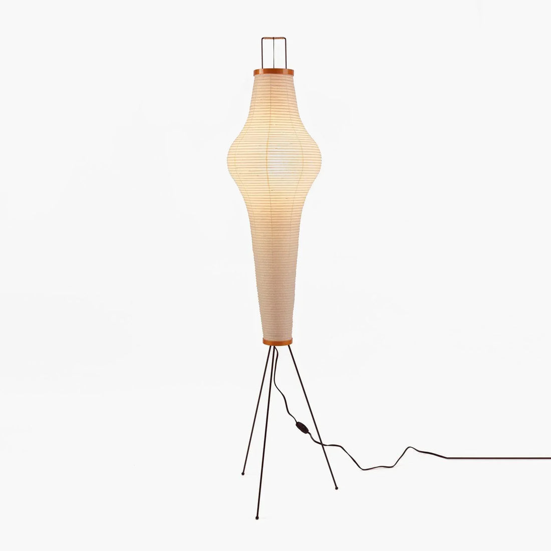 Akari 10A Floor Lamp in paper for Living Room by AUVIELIGHT, Akari 14A ∅ 13″ x H 63.7″ / Dia 33cm x H 162cm / White / AU Plug and 3 other sizes