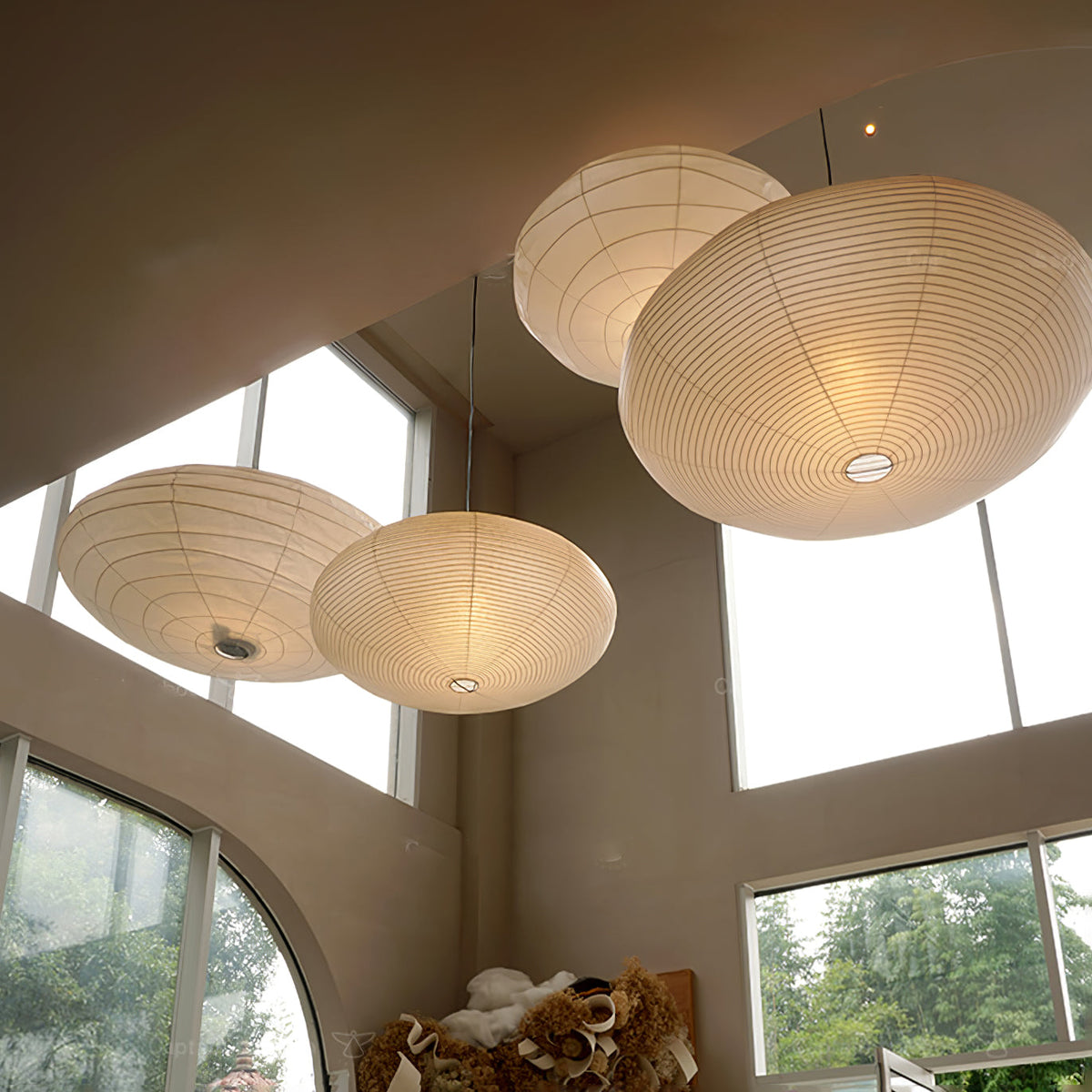 Akari 15A Pendant Light for Kitchen Island by AUVIELIGHT