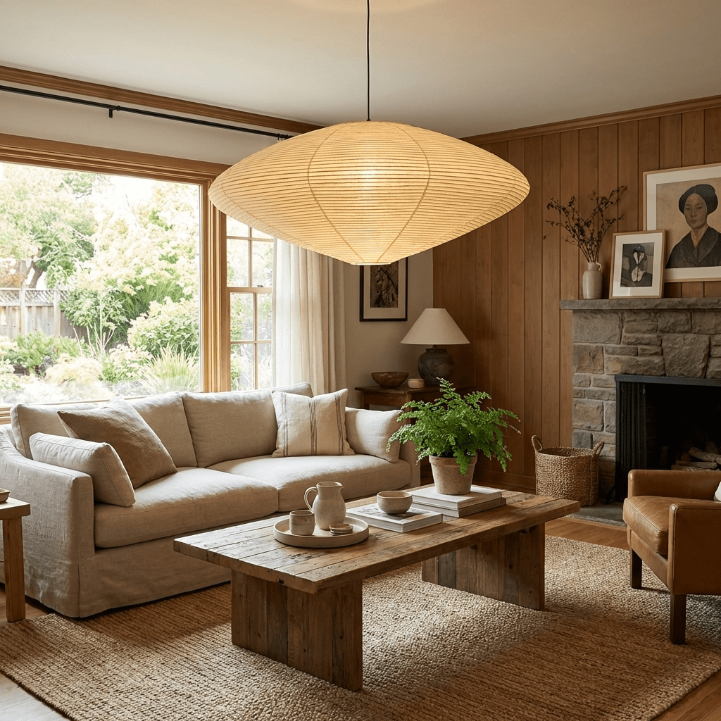 Akari 15A Pendant Light for Kitchen Island by AUVIELIGHT