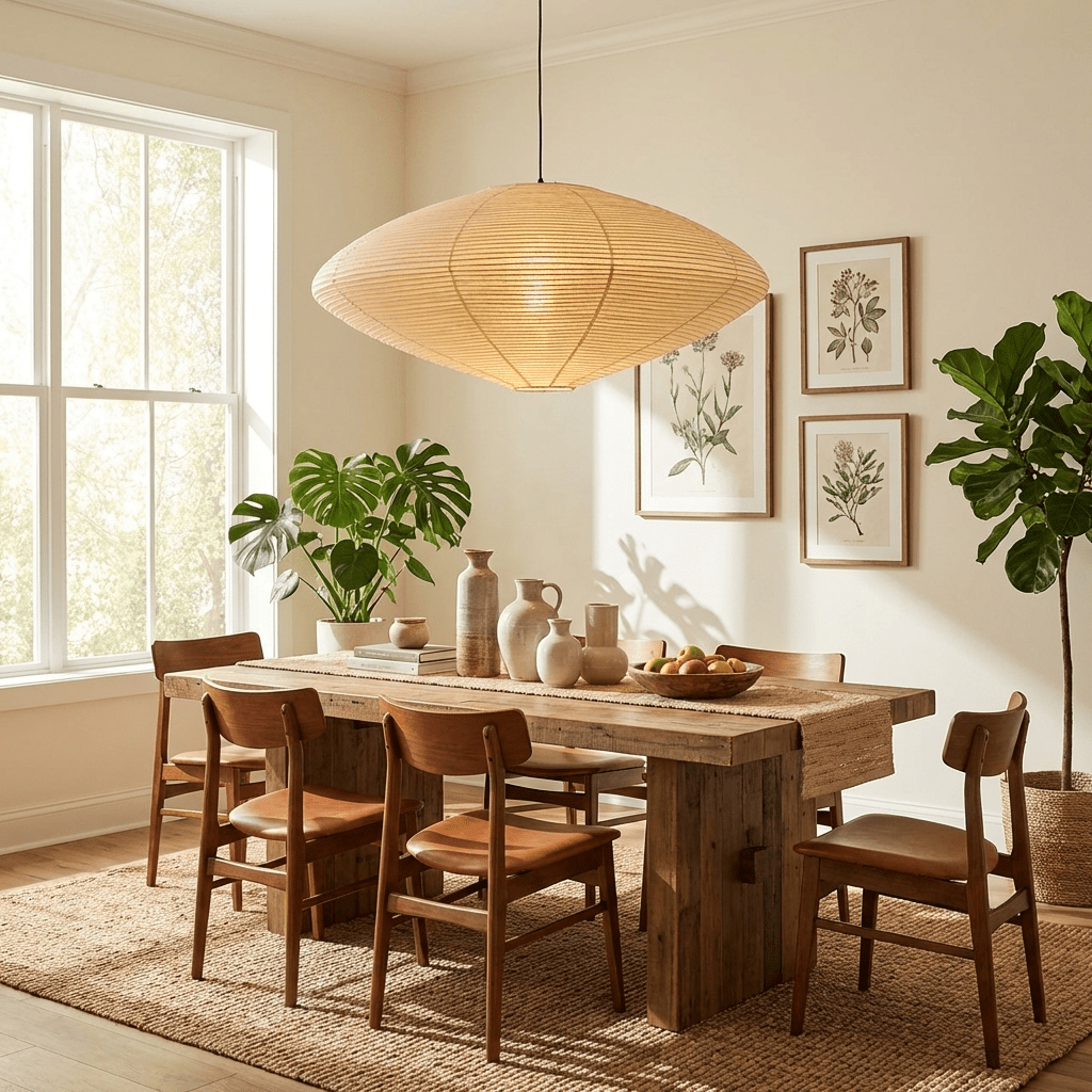 Akari 15A Pendant Light for Kitchen Island by AUVIELIGHT