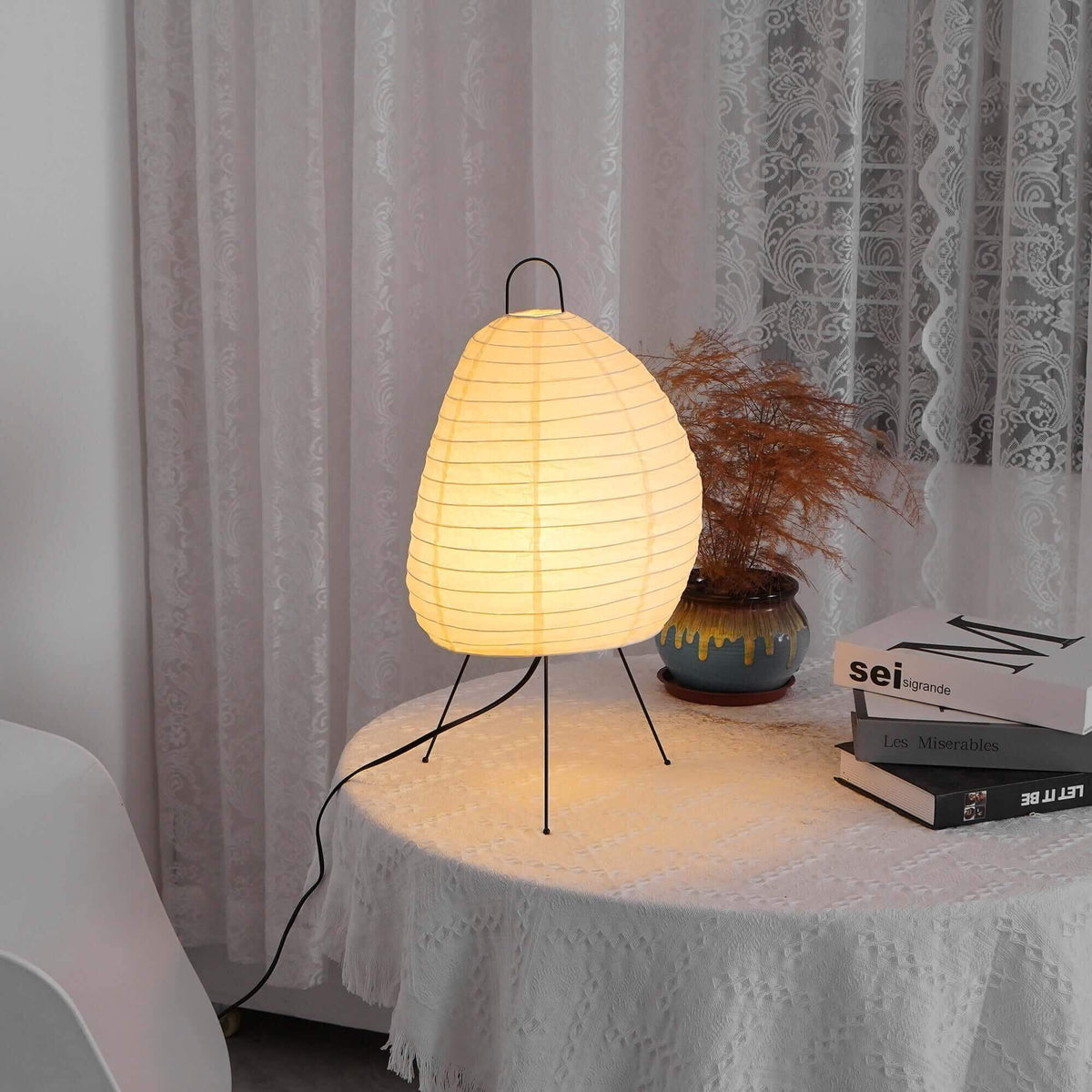 Akari 1N Table Lamp for Living Room by AUVIELIGHT