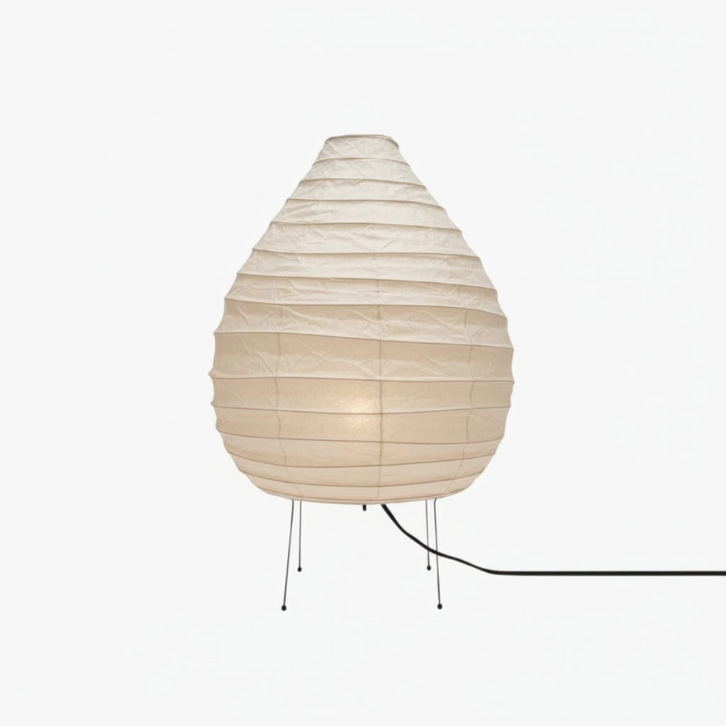 Akari 22N Table Lamp for Living Room by AUVIELIGHT, Dia 42cm x H 62cm / Dia 16.5" x H 24.4" / White / AU plug and 3 other sizes
