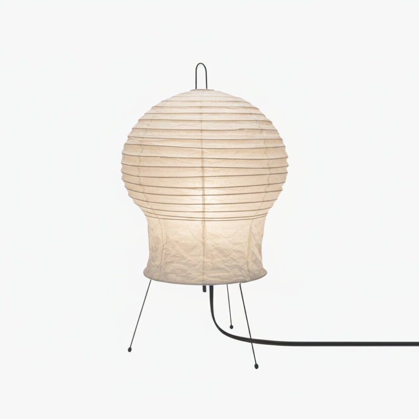 Akari 2N Table Lamp for Living Room by AUVIELIGHT, Dia 25cm x H 43cm / Dia 9.8" x H 16.9" / White / AU plug and 3 other sizes