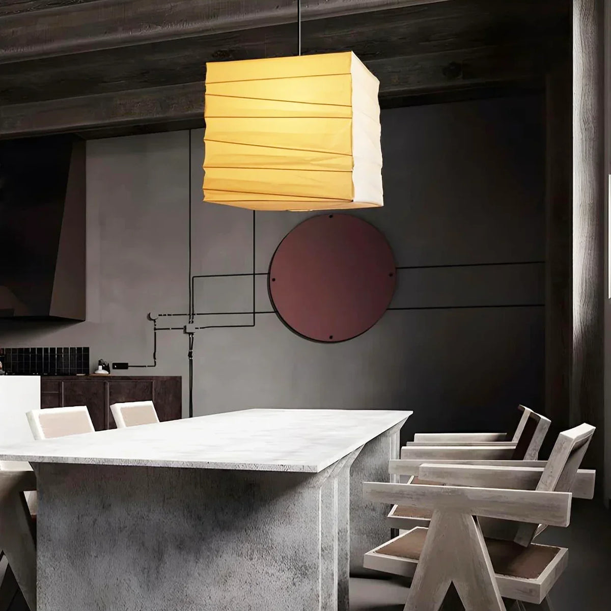 Akari 33X Pendant Light for Kitchen Island by AUVIELIGHT