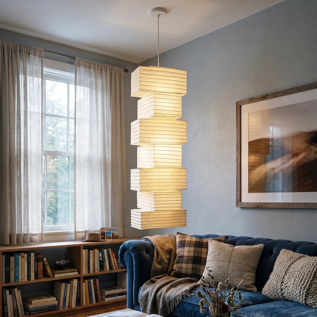 Akari 36N Pendant Light for Kitchen Island by AUVIELIGHT