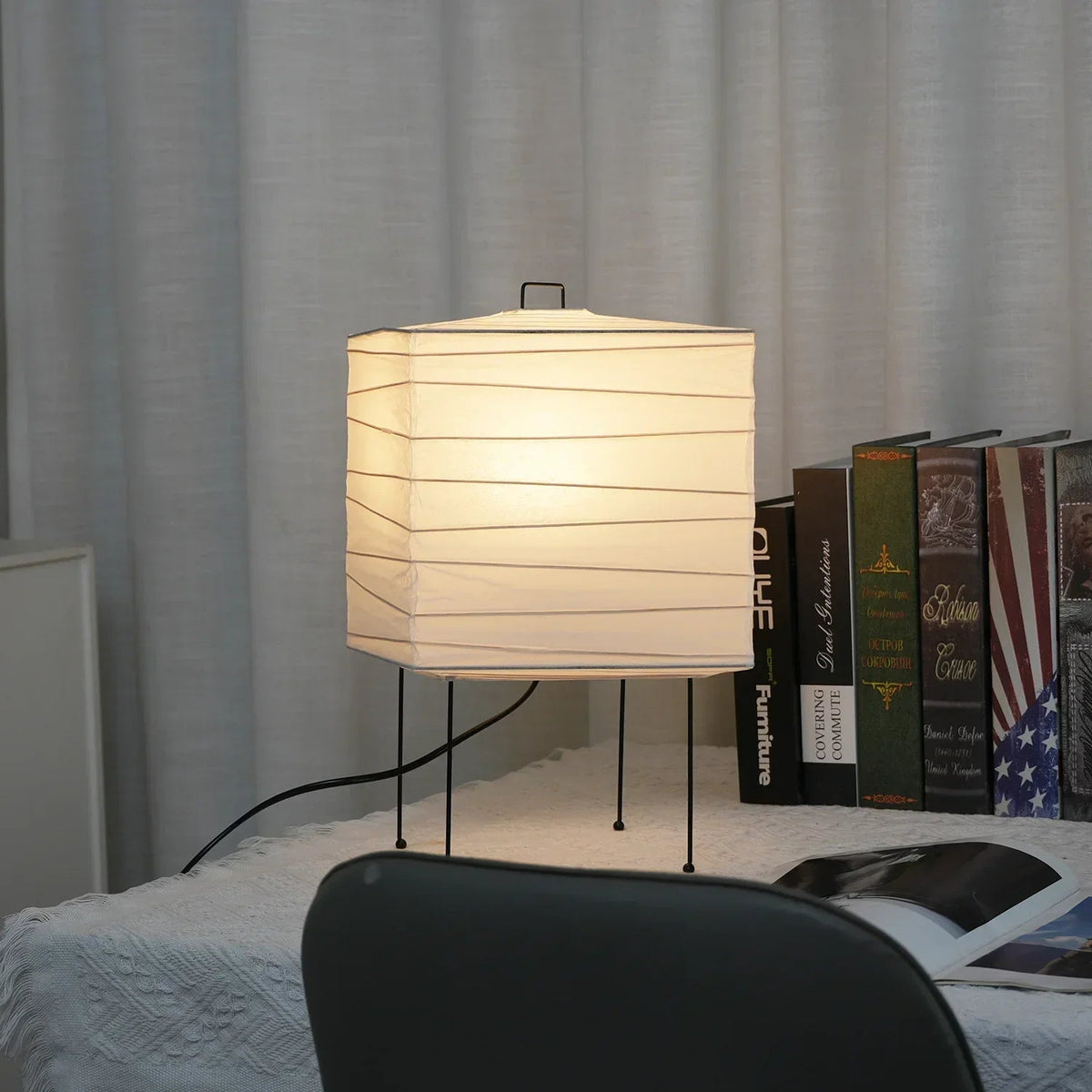 Akari 3X Table Lamp for Living Room by AUVIELIGHT