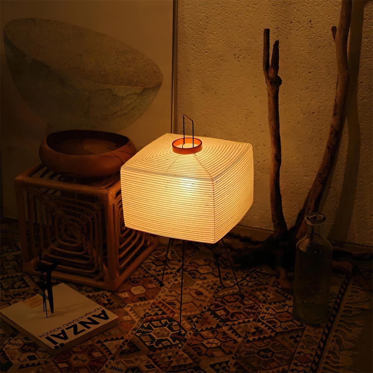 Akari 7A Table Lamp for Living Room by AUVIELIGHT