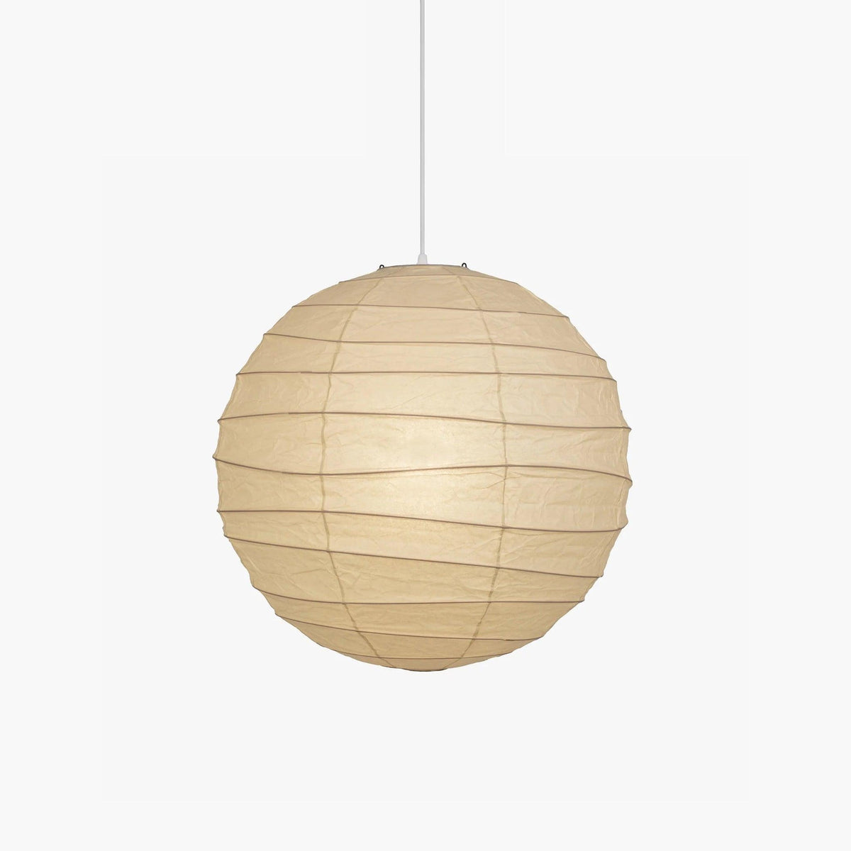 Akari D Pendant Light in paper for Kitchen Island by AUVIELIGHT