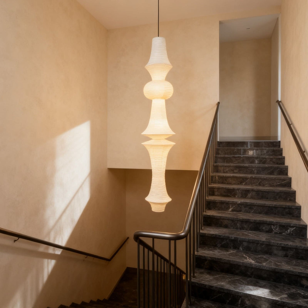 Akari E Pendant Light for Kitchen Island by AUVIELIGHT