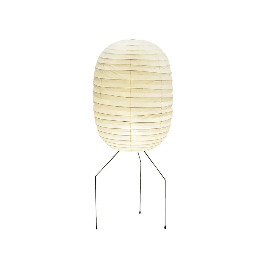 Akari UF3-DL Floor Lamp for Living Room by AUVIELIGHT, Dia 50cm x H 140cm / ∅ 19.7″ x H 55.1″ / White / AU plug and 3 other sizes