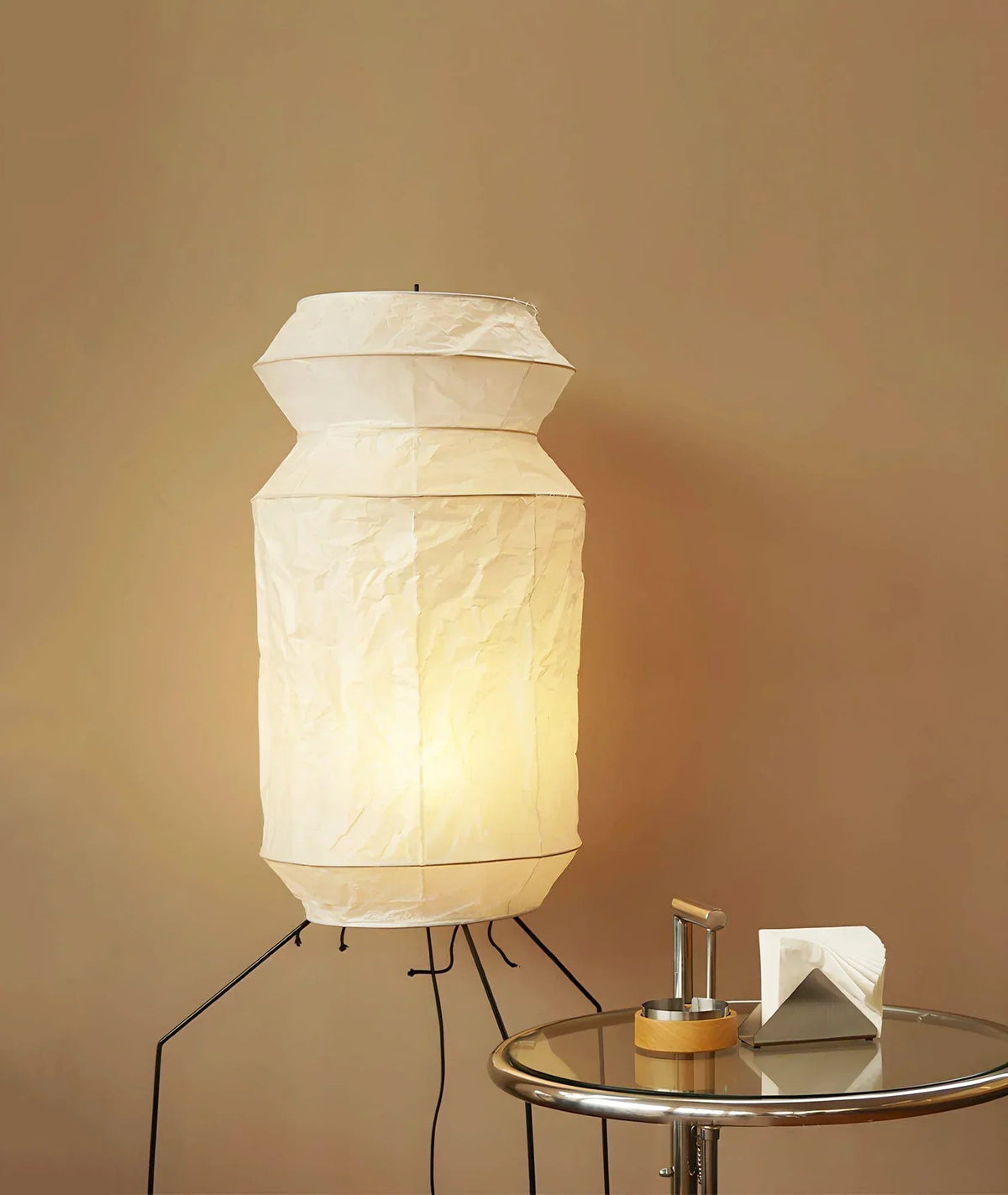 Akari UF3-L6 Floor Lamp in paper for Living Room by AUVIELIGHT