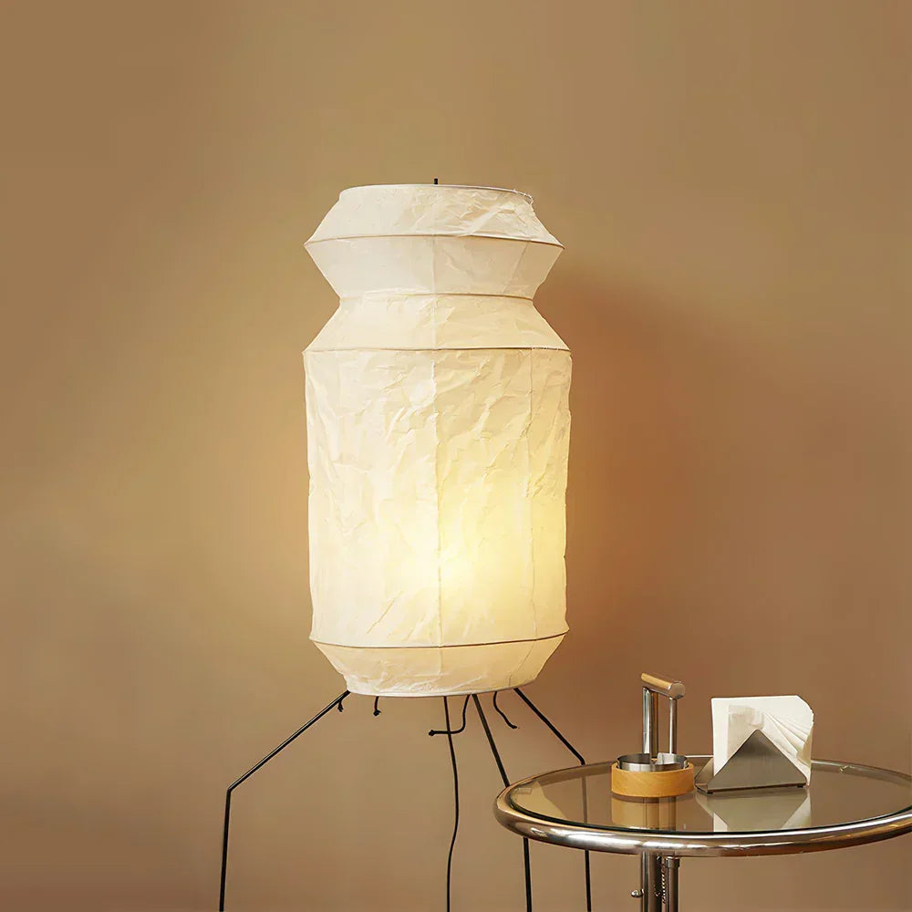 Akari UF3-L6 Floor Lamp in paper for Living Room by AUVIELIGHT