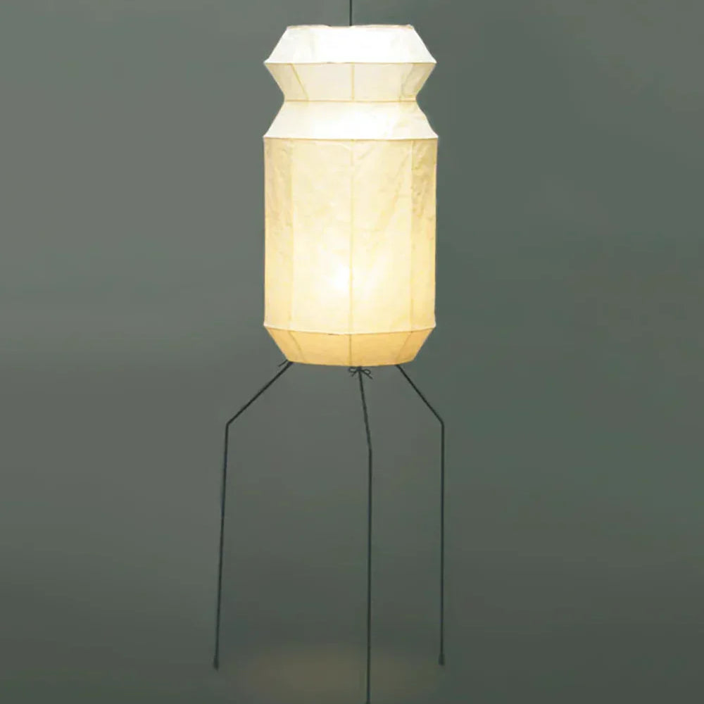 Akari UF3-L6 Floor Lamp in paper for Living Room by AUVIELIGHT