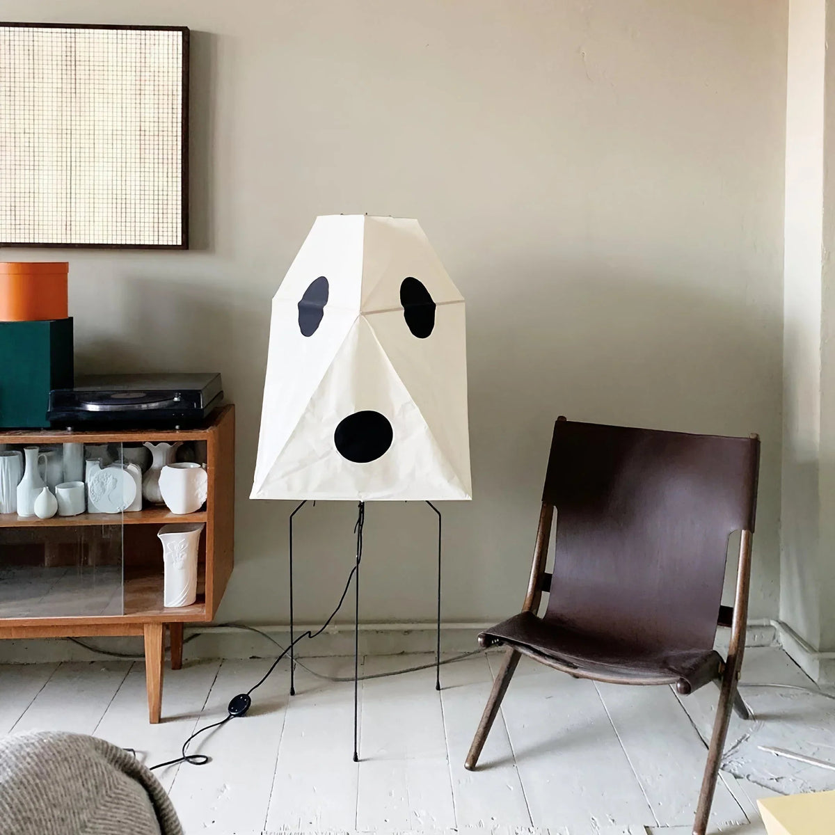 Akari UF3-Q Floor Lamp for Living Room by AUVIELIGHT