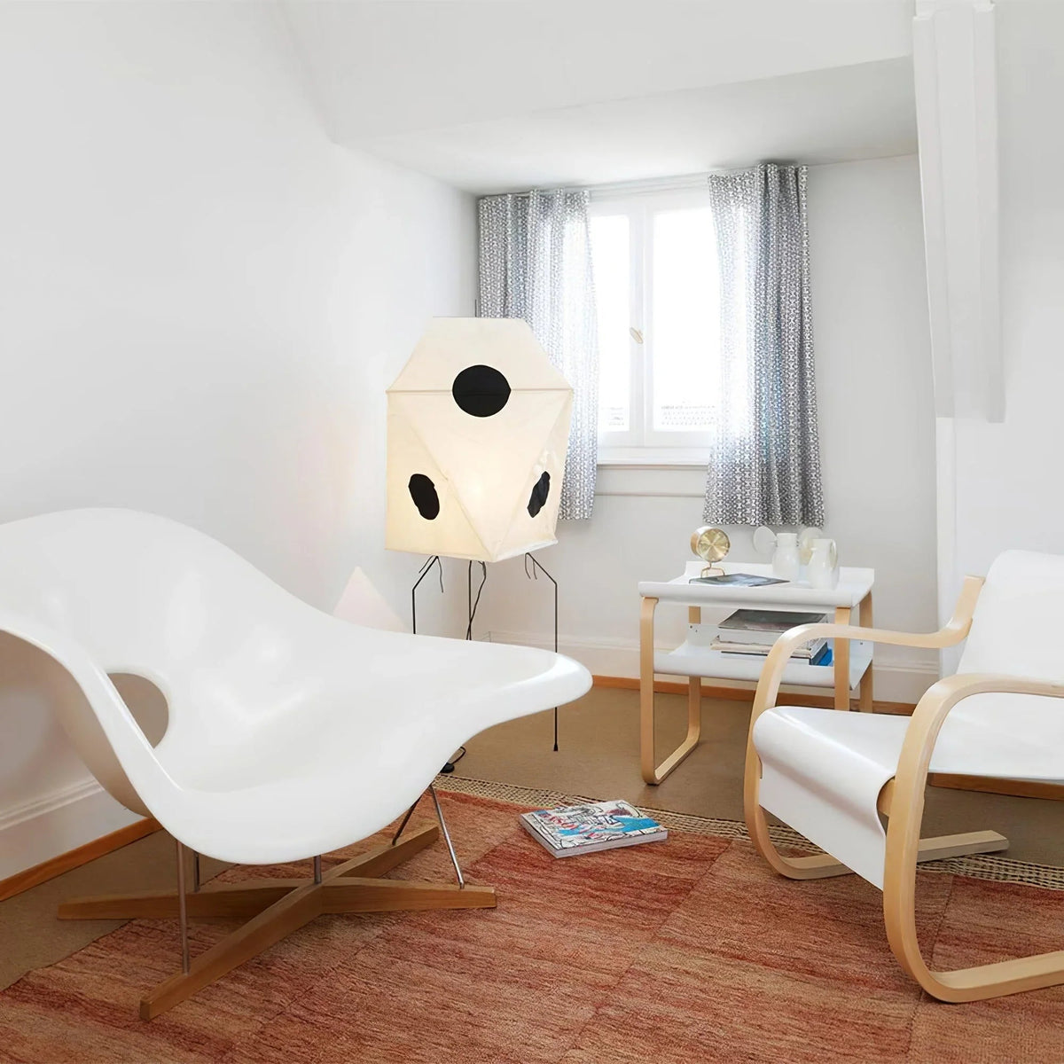Akari UF3-Q Floor Lamp for Living Room by AUVIELIGHT
