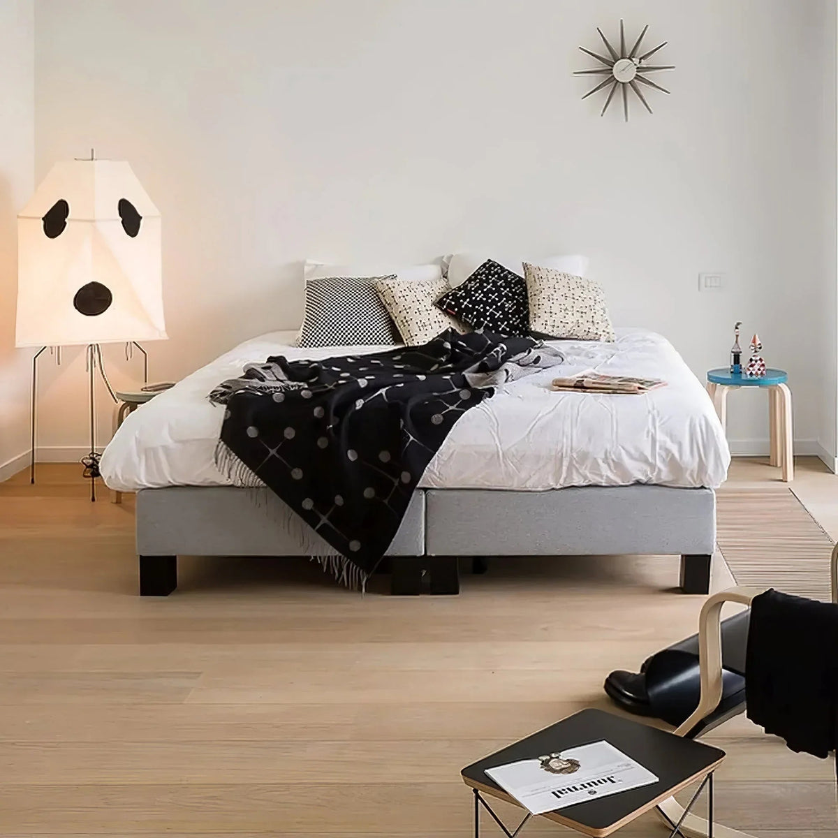 Akari UF3-Q Floor Lamp for Living Room by AUVIELIGHT