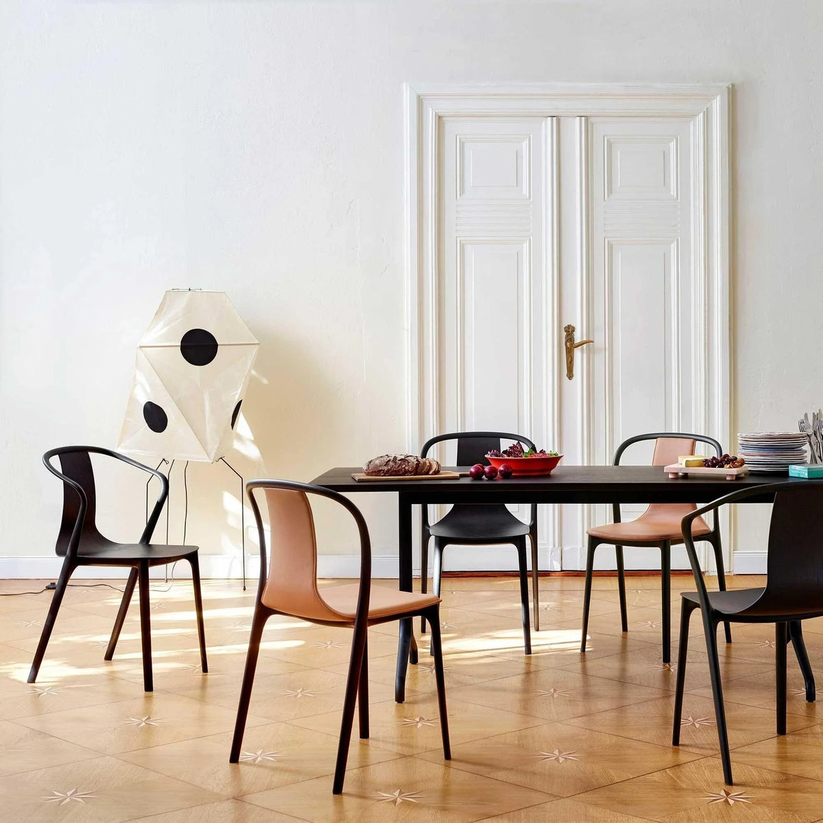 Akari UF3-Q Floor Lamp for Living Room by AUVIELIGHT